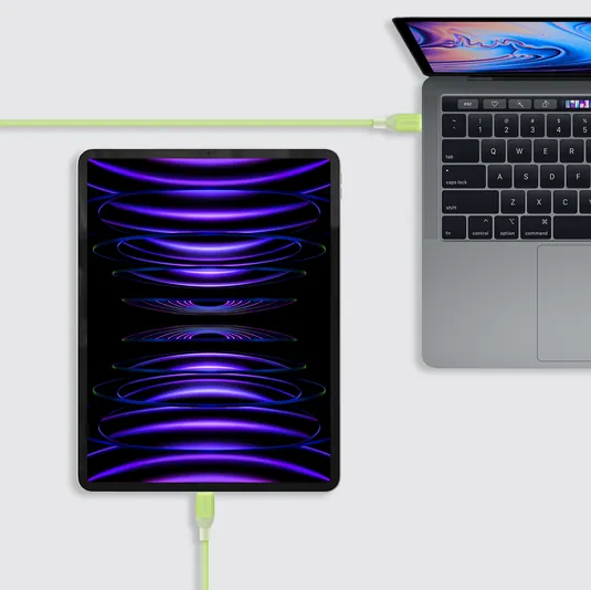 Momax 1-Link Flow CC X 60W USB-C Cable 1.2m | Green Momax 1-Link Flow CC X 60W USB-C Cable 1.2m | Green